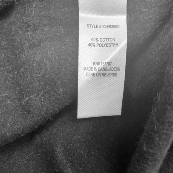 Jolie & Joy Women Black and Gray Color Block Light Weight Sweater.  Sz 3X - Picture 11 of 14